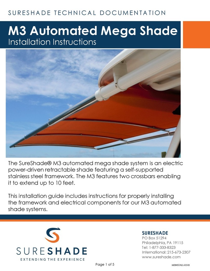 SureShade M3 Service manual