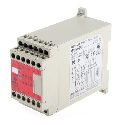 Omron G9SA-501 user manual