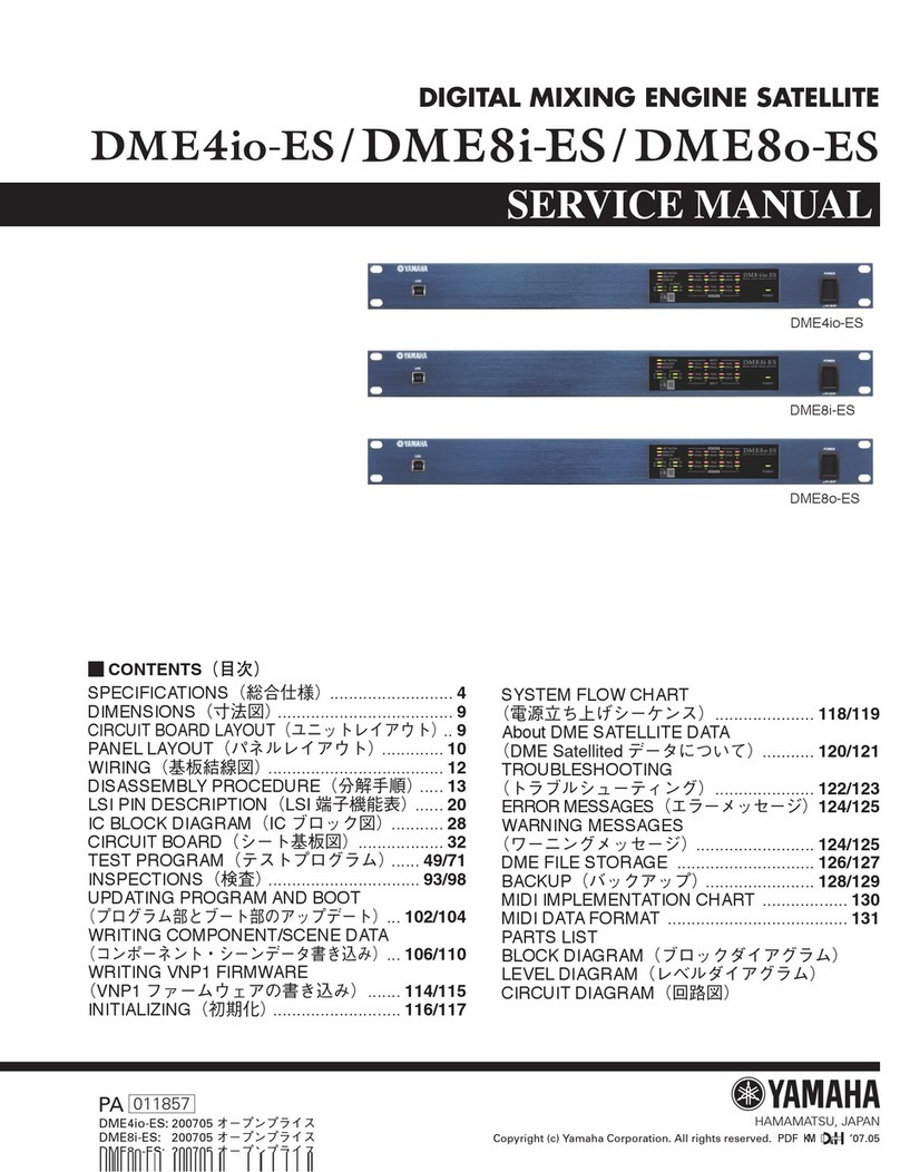 Yamaha DME4io-ES User manual