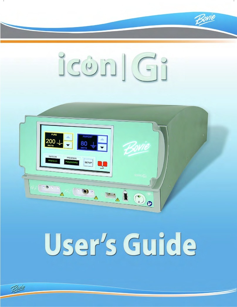 Bovie Icon Gi user guide