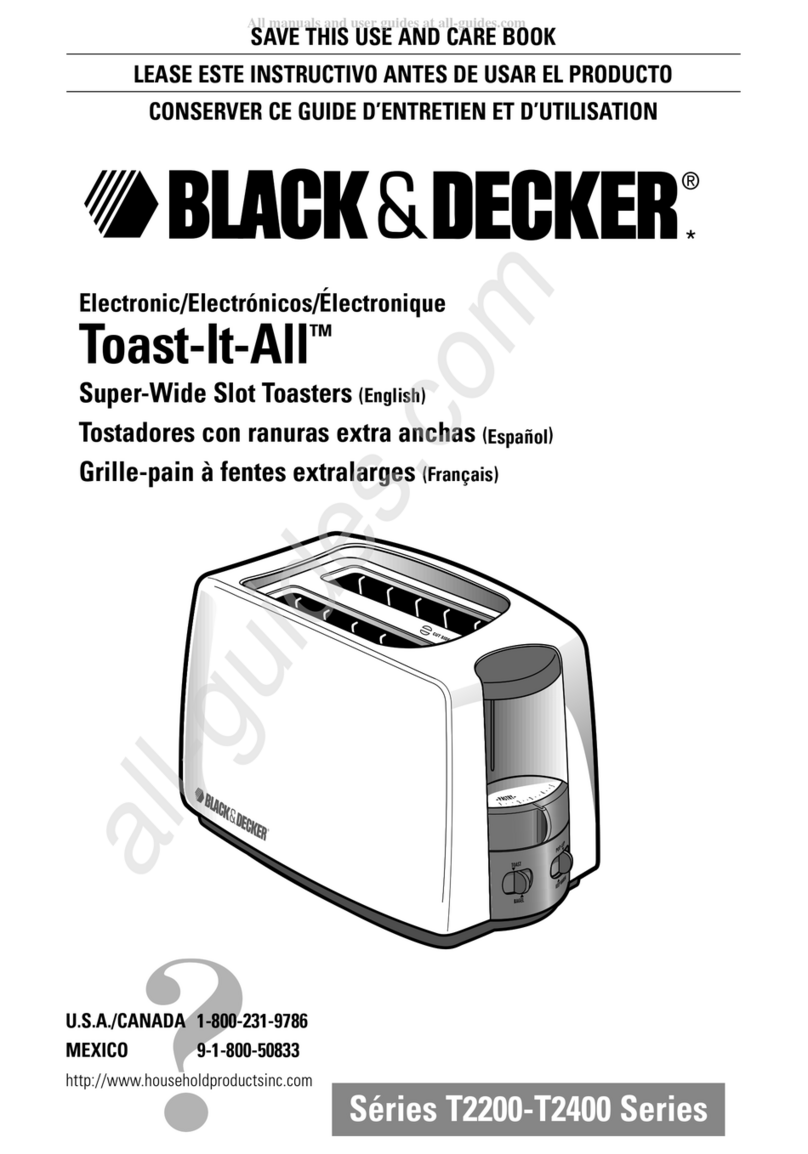 Black & Decker T2400 Series User manual