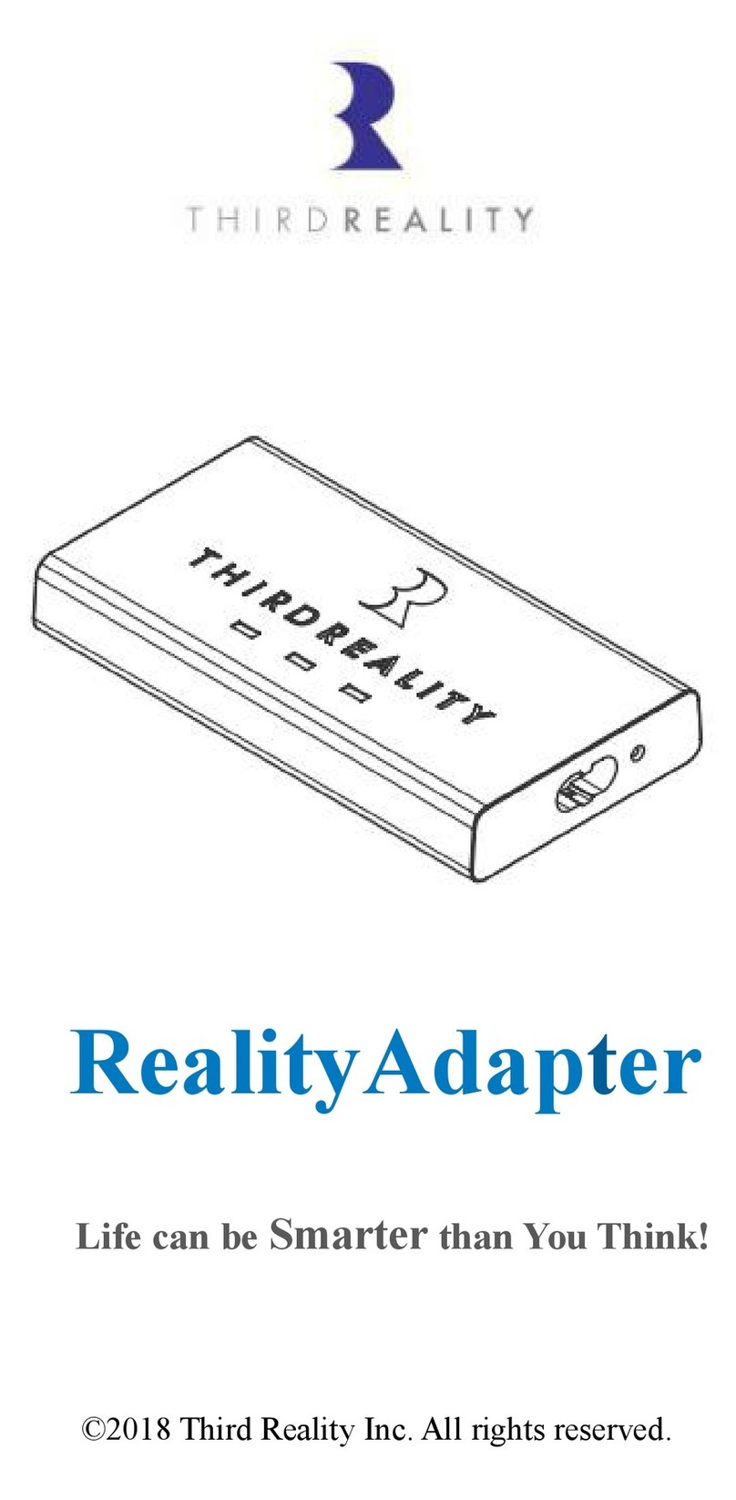 Third Reality RealityAdapter manual