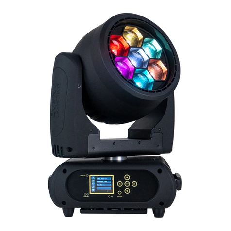 Event Lighting M7W40RGBW user manual