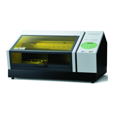 Roland VersaUv LEF - 12i Use and care manual