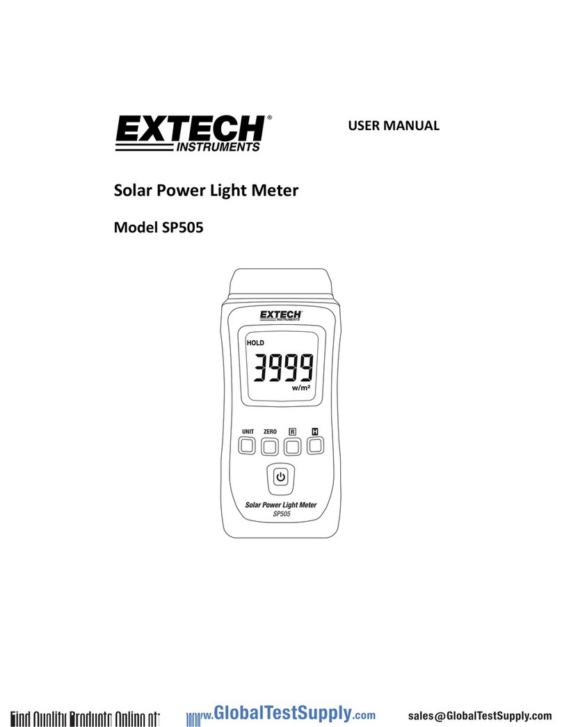 Extech Instruments SP505 User manual