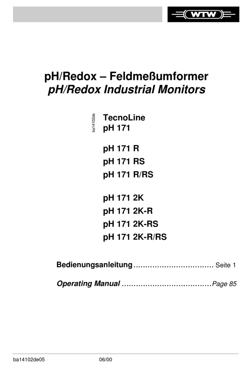 wtw pH 171 R User manual