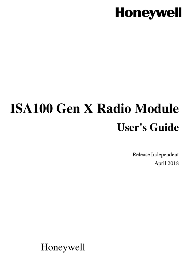 Honeywell ISA100 Gen X user guide