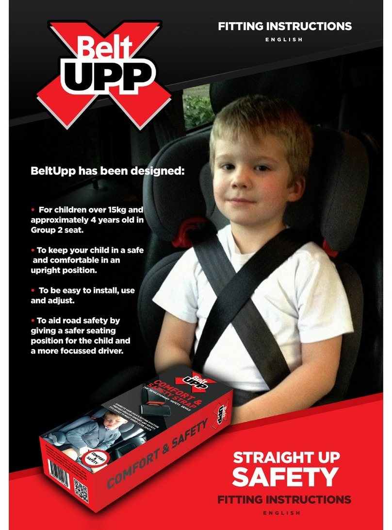 BeltUpp Straight Up Safety FITTING INSTRUCTION