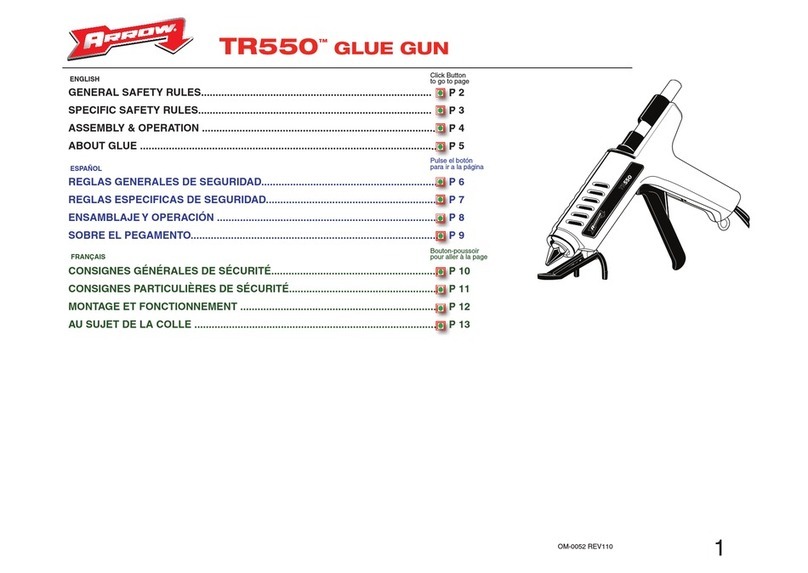 Arrow tr550 manual