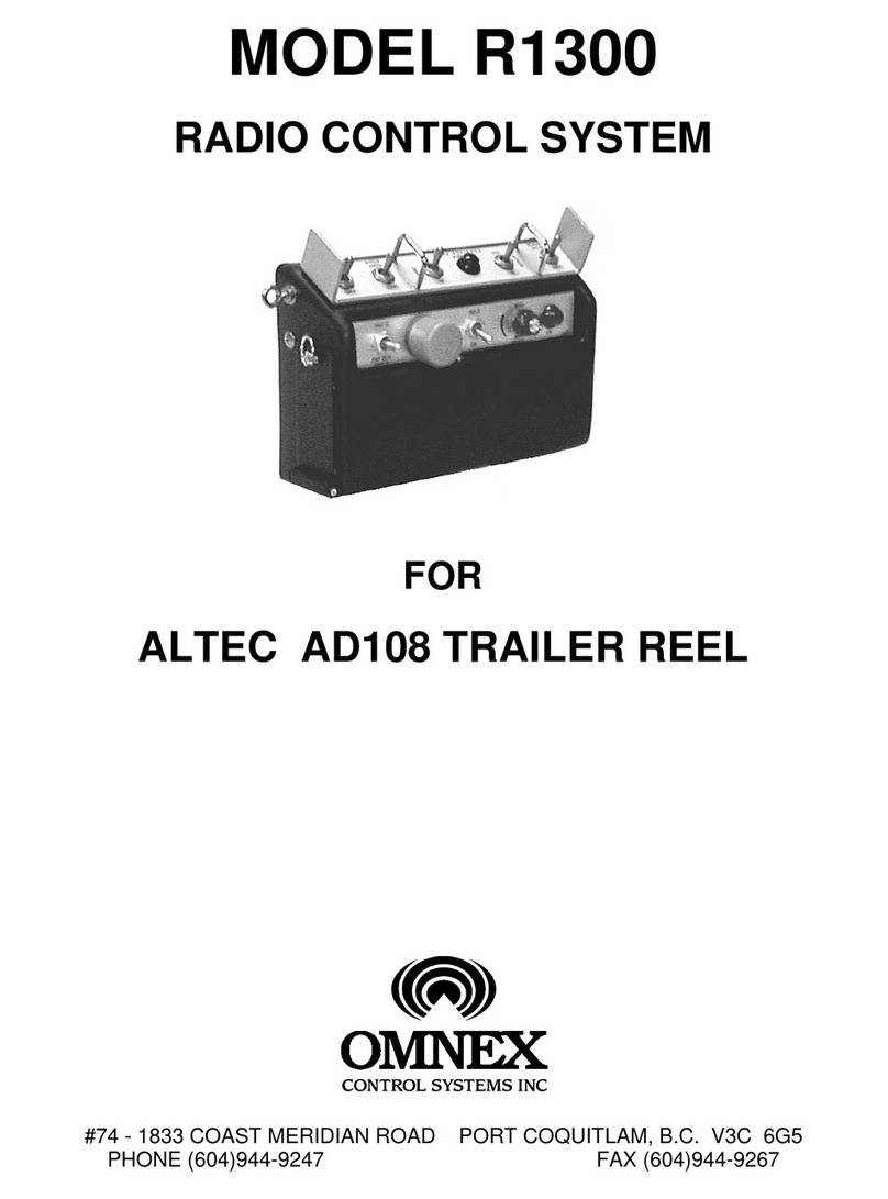 Omnex R1300 User manual