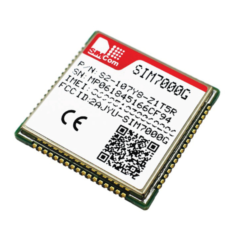 SimCom SIM7000G User manual