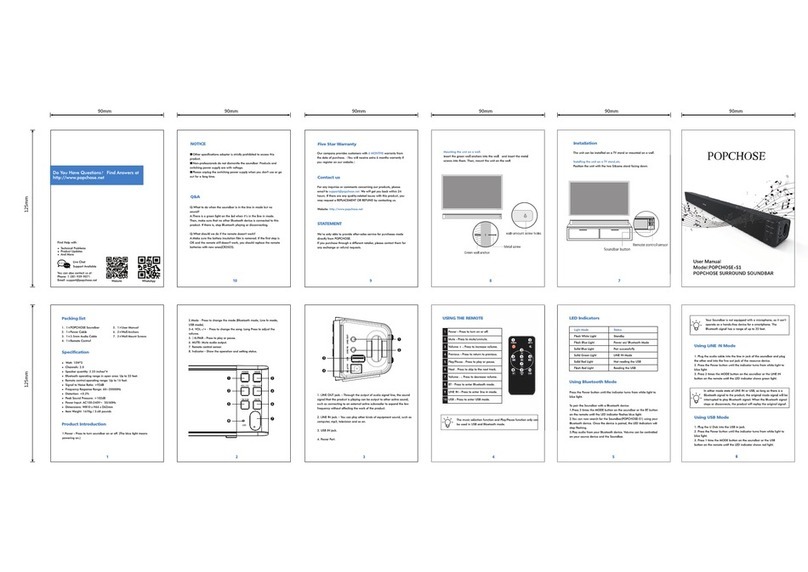 Popchose S1 User manual