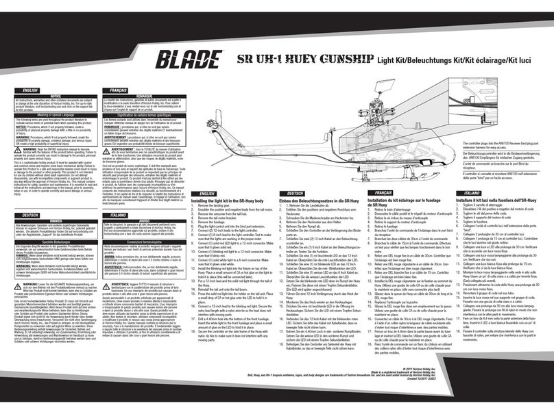 Blade SR UH-1 manual Blade SR UH-1 manual