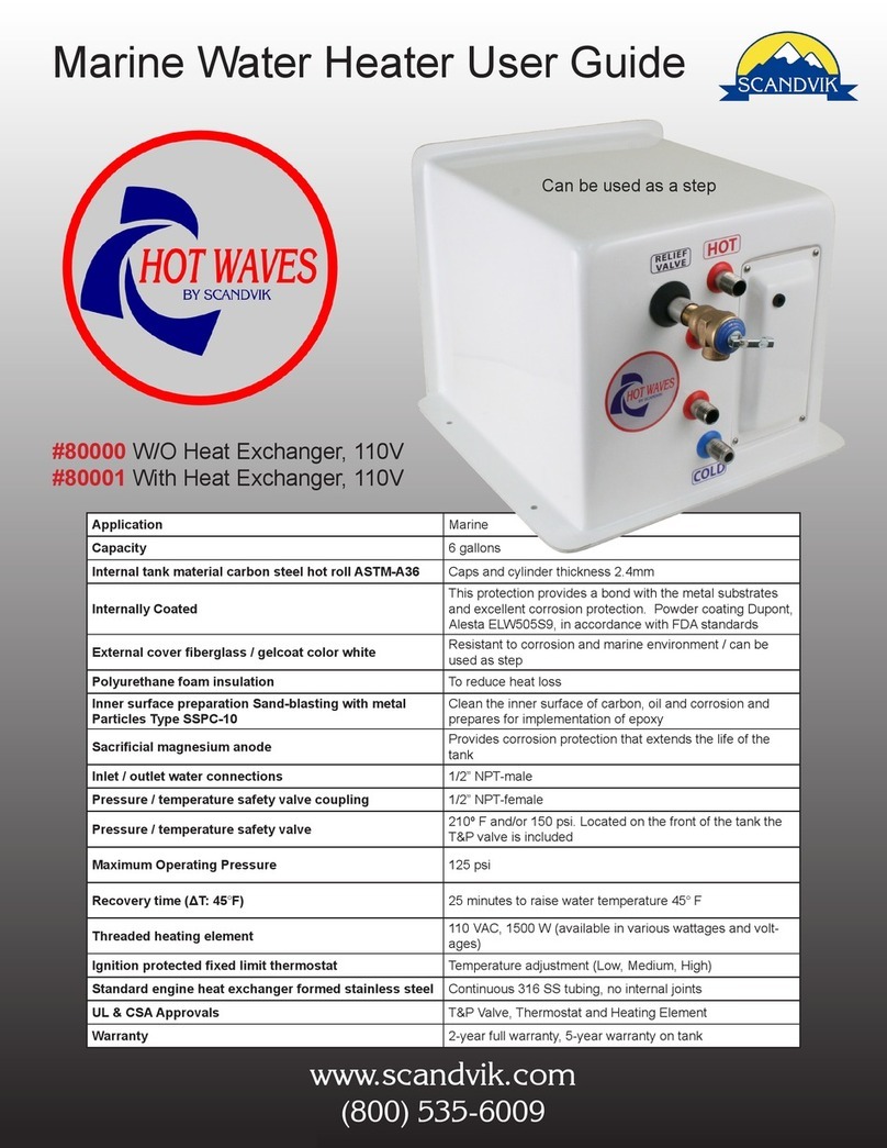 Scandvik Hot Waves 80001 user guide