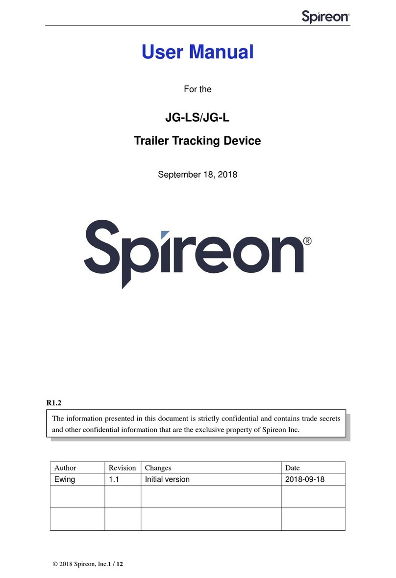 Spireon JG-LS user manual