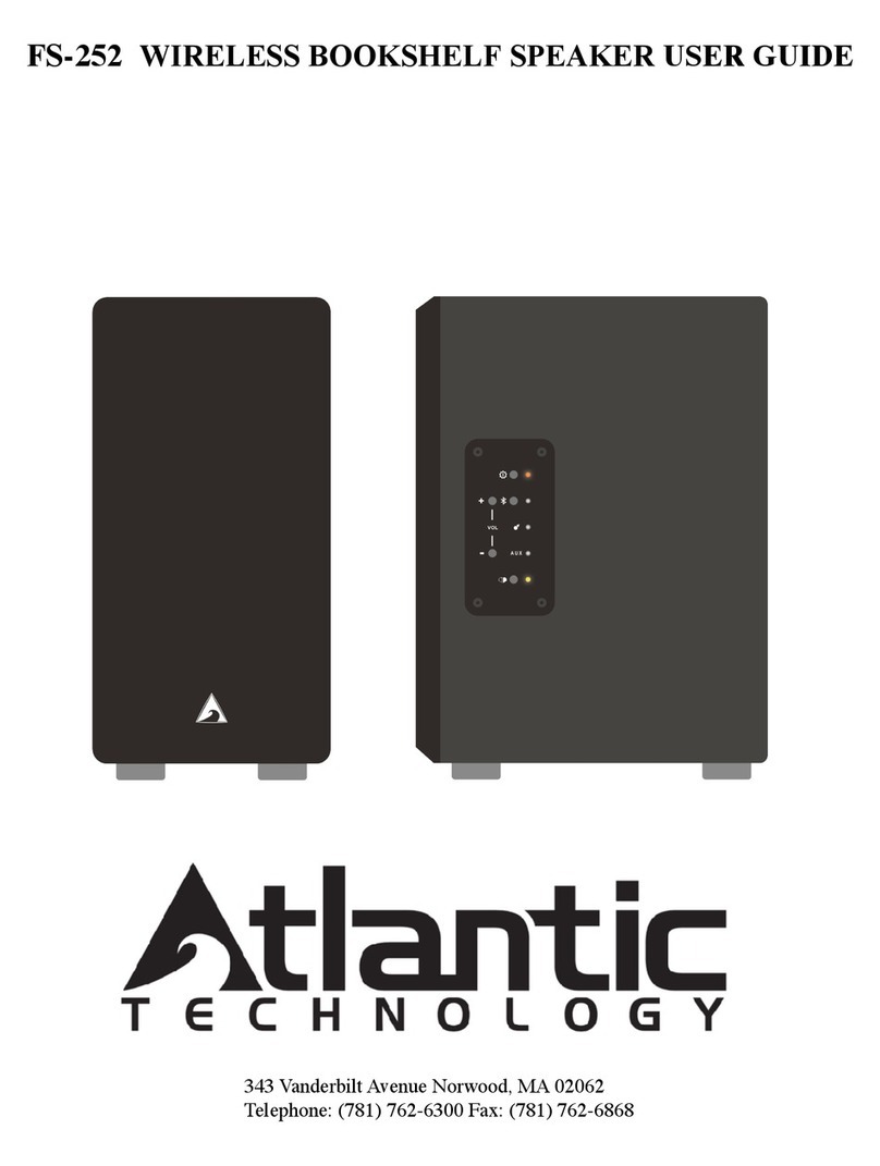 Atlantic FS-252 User manual