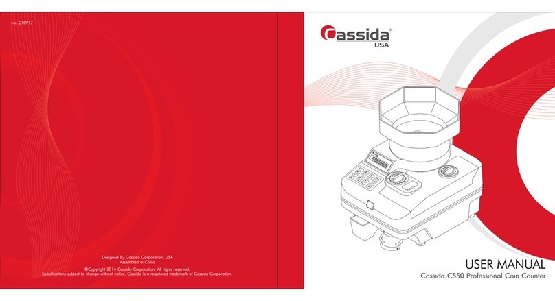 Cassida C550 User manual