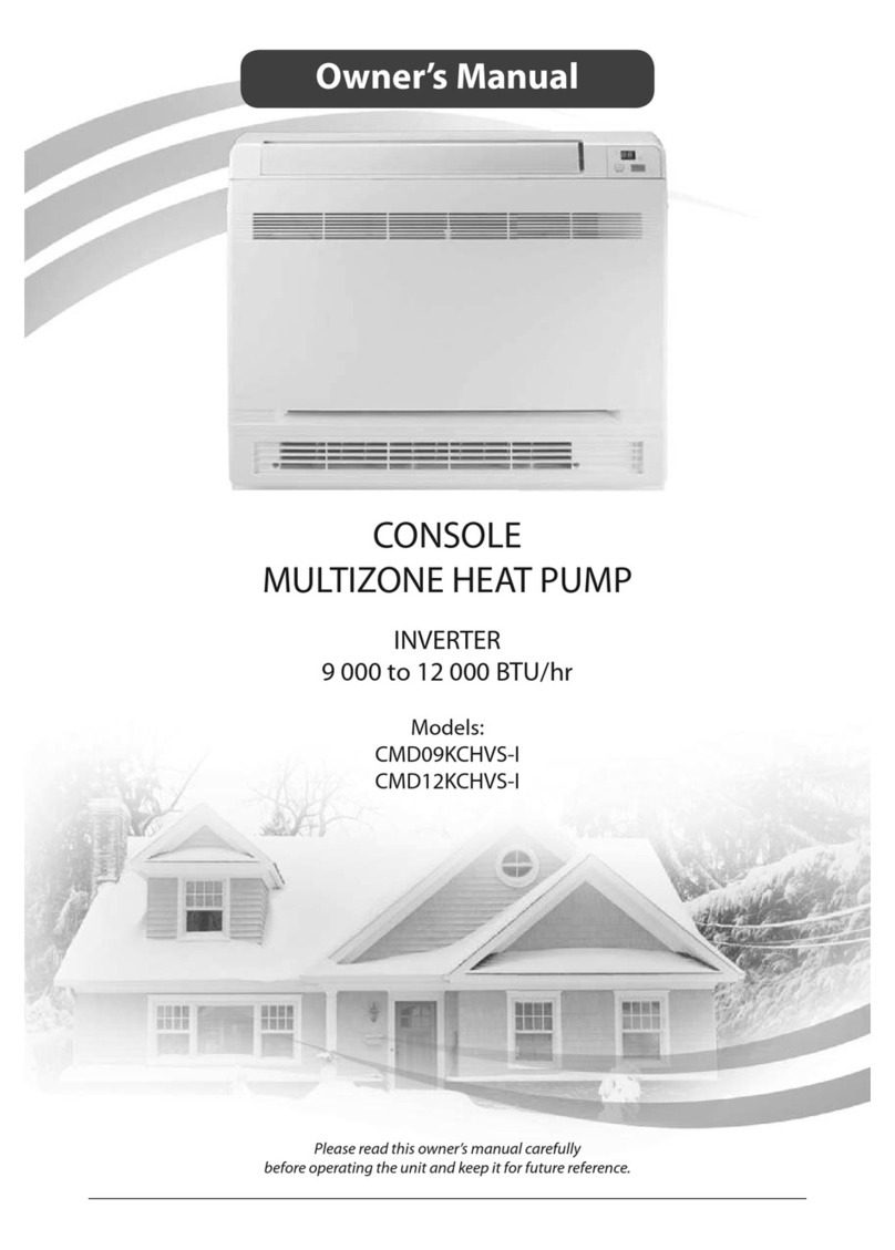 Ouellet CMD09KCHVS-I User manual