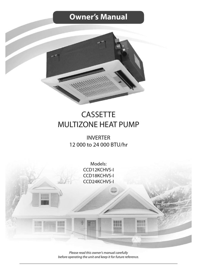 Ouellet CCD12KCHVS-I User manual