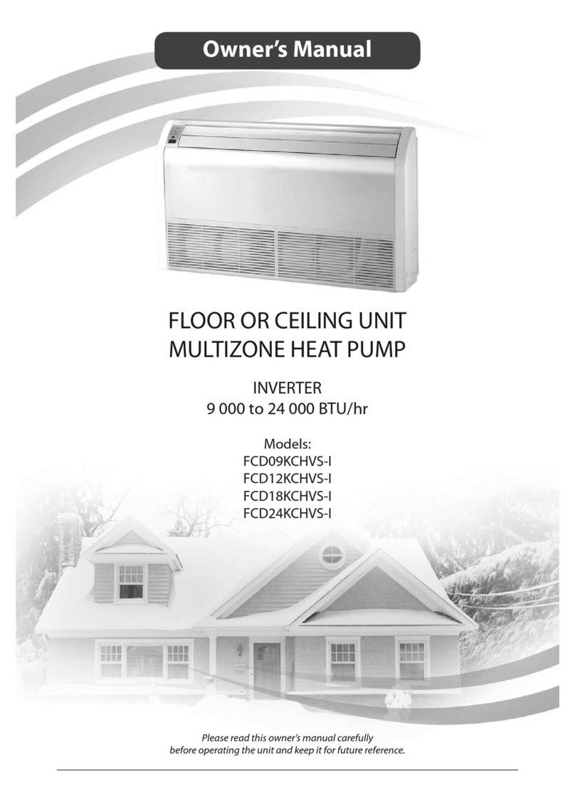 Ouellet FCD12KCHVS-I User manual