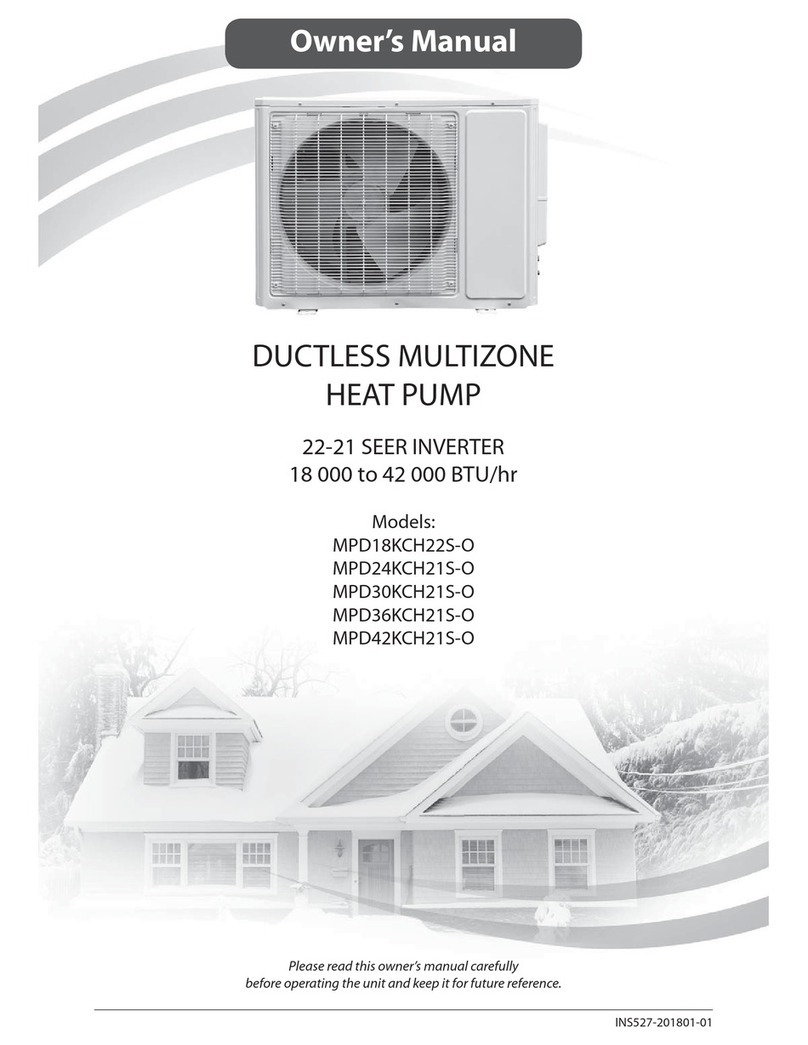 Ouellet MPD18KCH22S-O User manual
