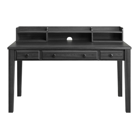 Whalen Barkston Lane Desk with Hutch User manual Whalen Barkston Lane Desk with Hutch User manual