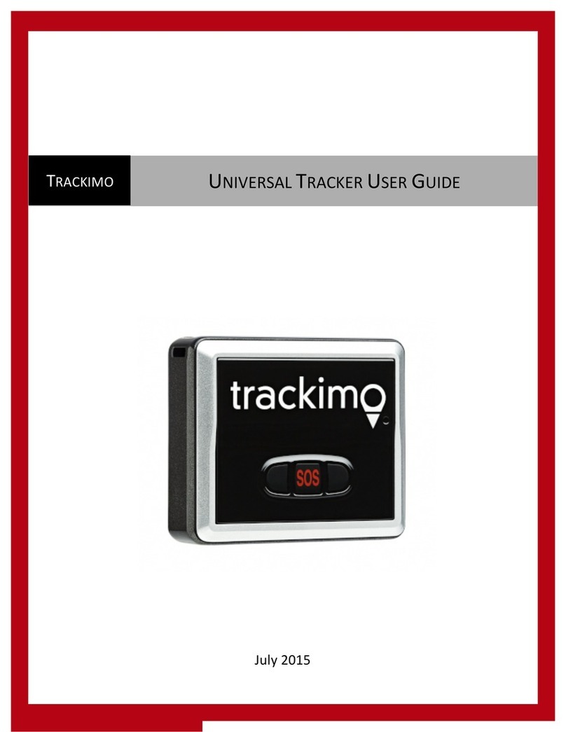 TRACKIMO UNIVERSAL TRACKER User manual