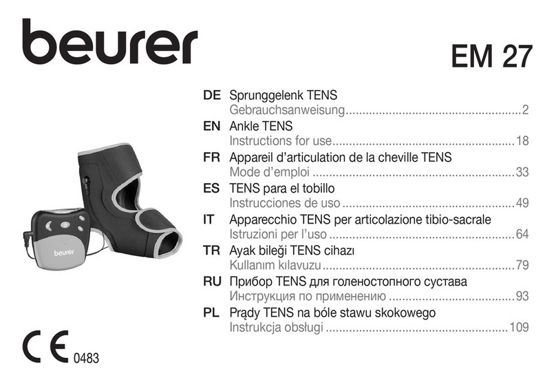 Beurer EM 27 Instructions for use