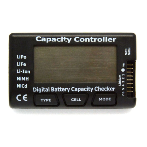 Hobby King CellMeter-7 operating instructions
