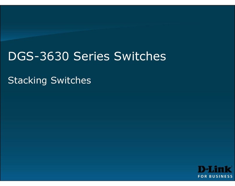D-Link DGS-3630 SERIES User manual