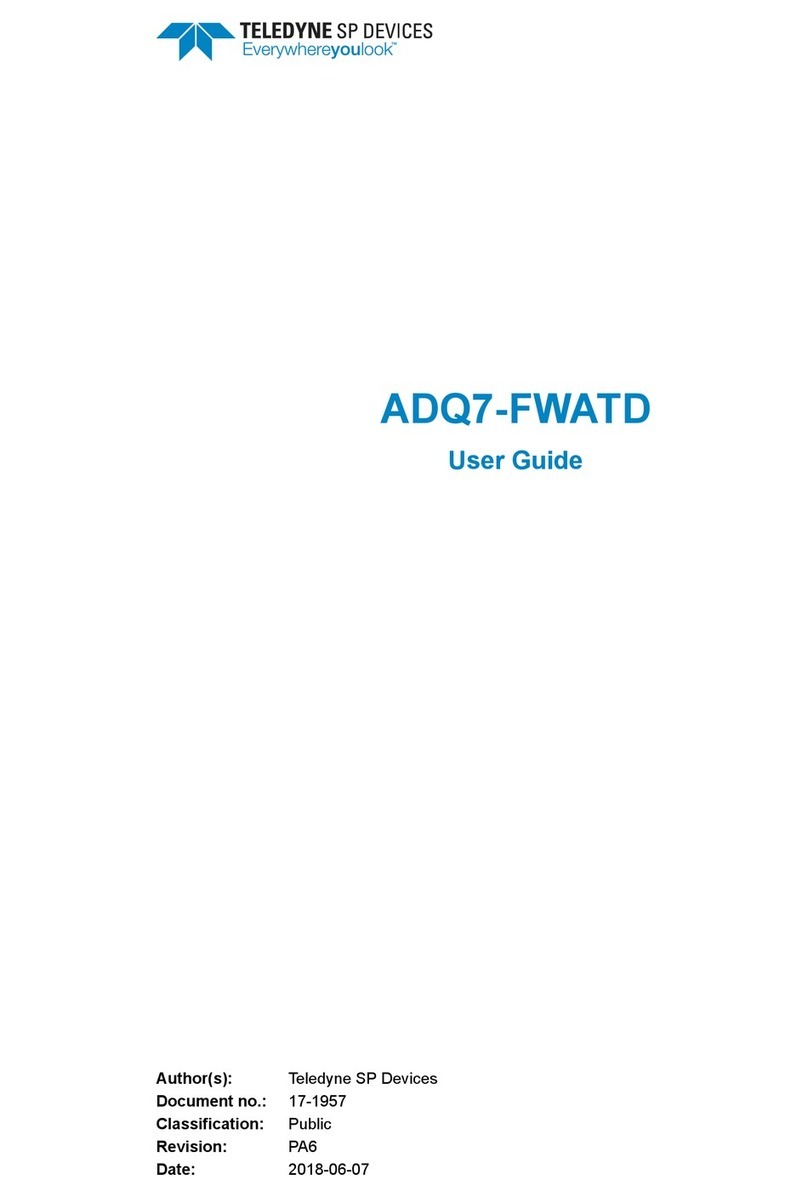 Teledyne SP Devices ADQ7-FWATD user guide