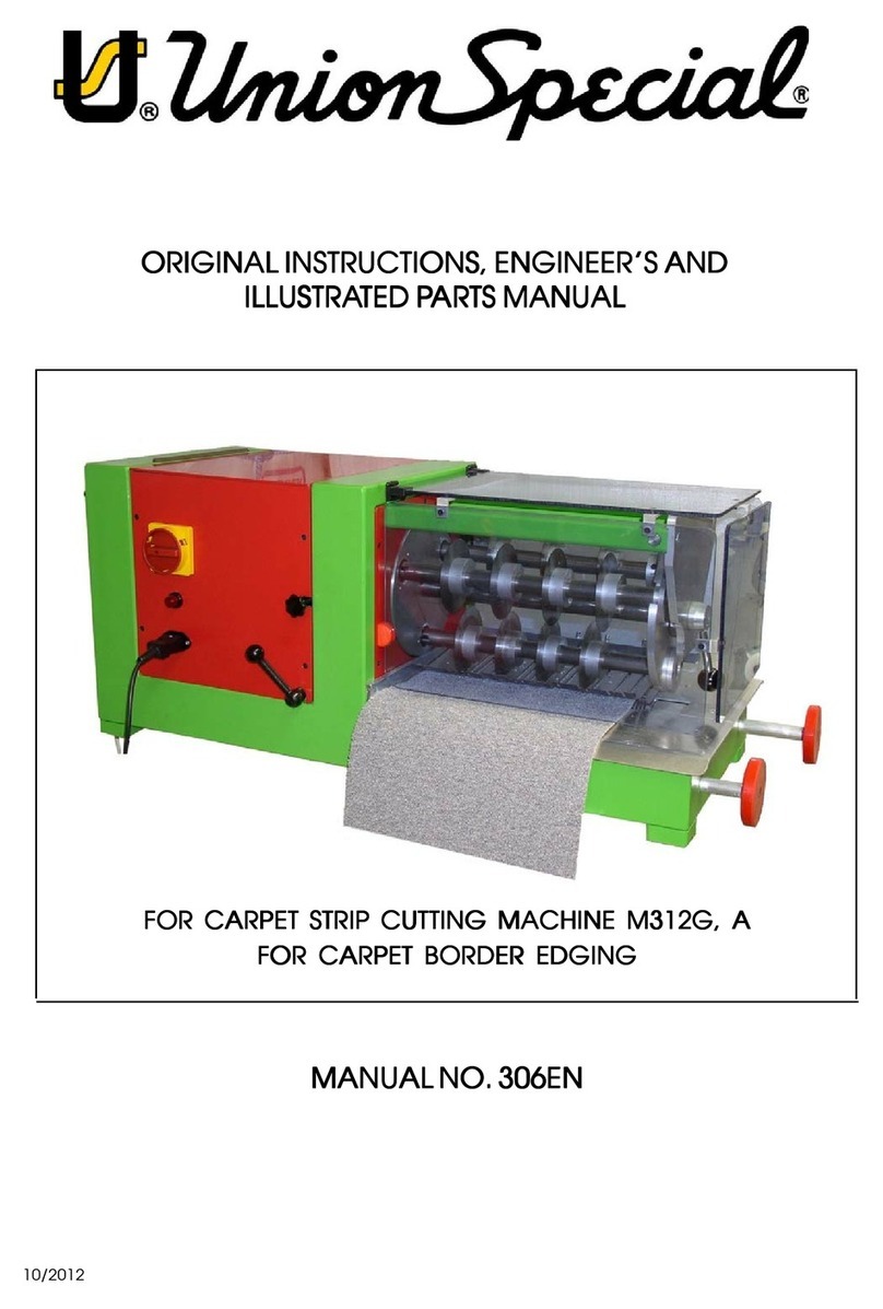 UnionSpecial M312G manual