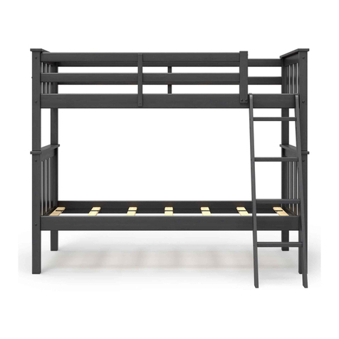 Whalen Midland Twin over Full Bunk Bed User manual Whalen Midland Twin over Full Bunk Bed User manual
