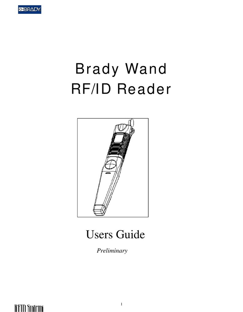Brady Wand Operation manual