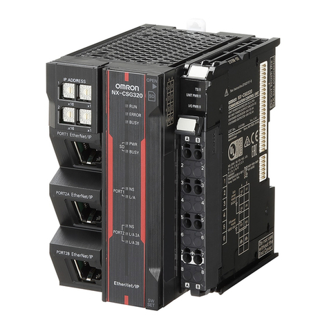 Omron NX Series User manual