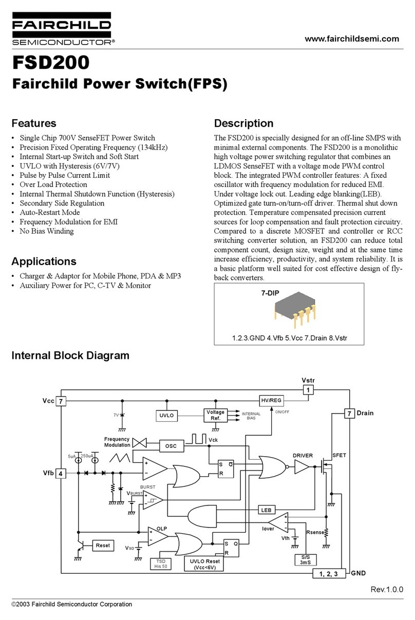 Fairchild FSD200 manual