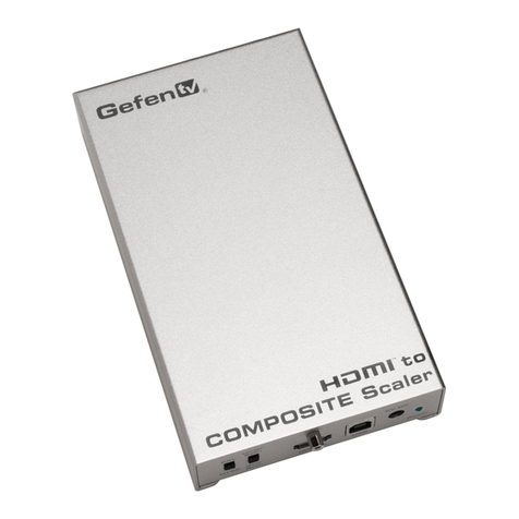 Gefen EXT-HDMI-2-COMPSVIDSN user manual
