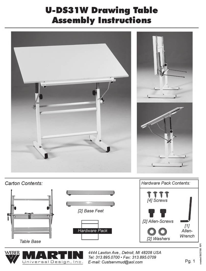 Martin U-DS31W Assembly instructions