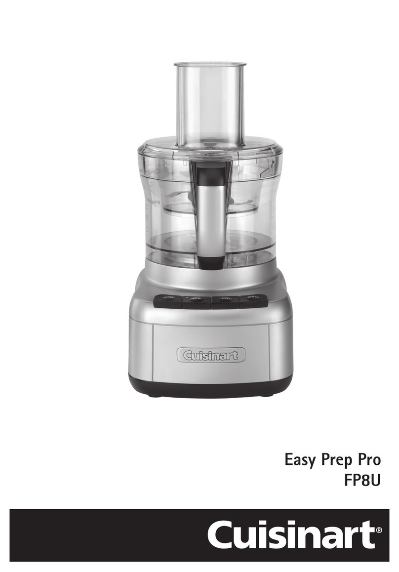 Cuisinart FP8U User manual