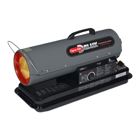 Dyna-Glo Delux KFA50DGD User's manual and operating instructions