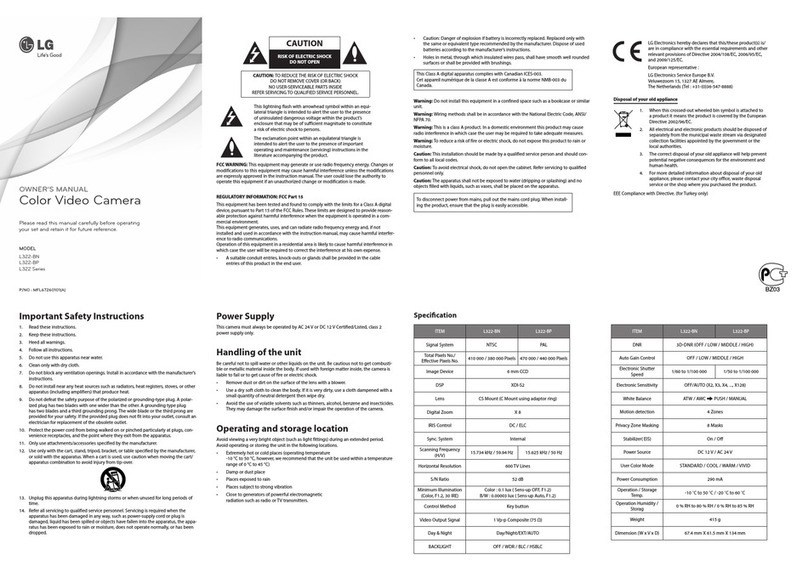 LG L322-BN User manual