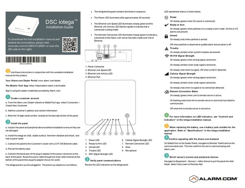 Alarmcom DSC iotega installation guide