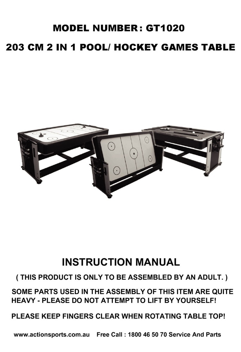 Action Sports GT1020 User manual