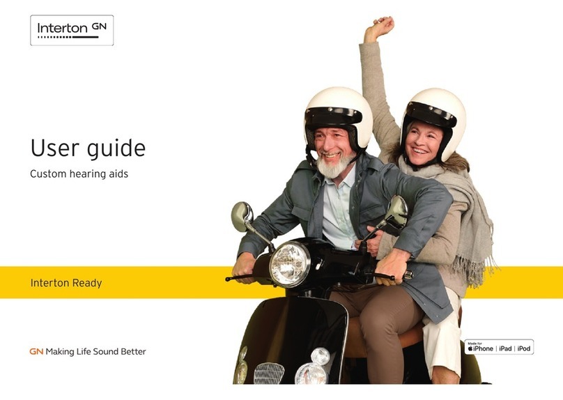 Interton RD6CIC-UP user guide