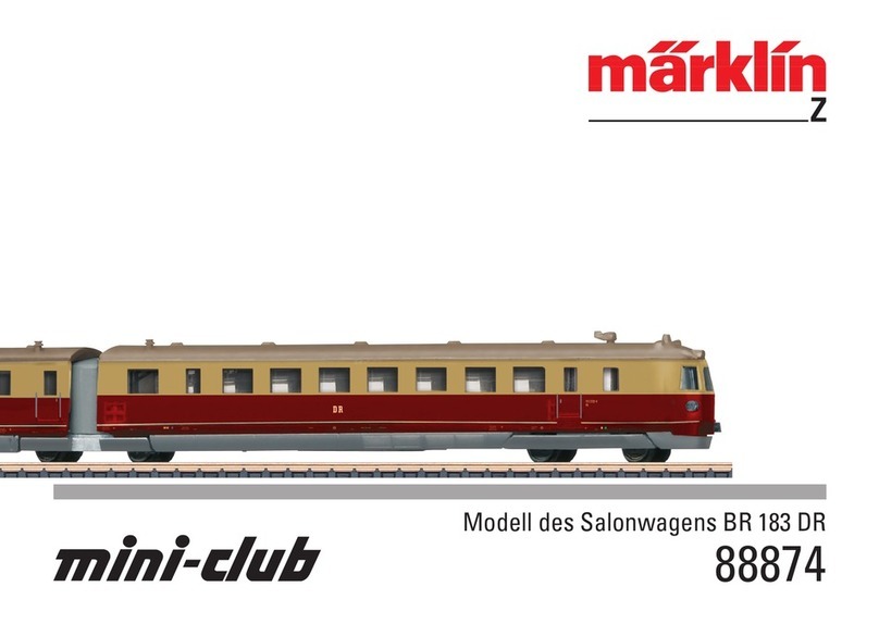 marklin mini-club BR 183 DR User manual marklin mini-club BR 183 DR User manual