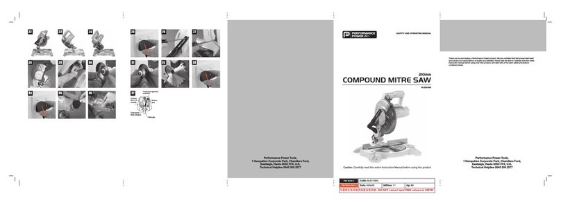 Performance Power NLE210MS Safety and operating manual