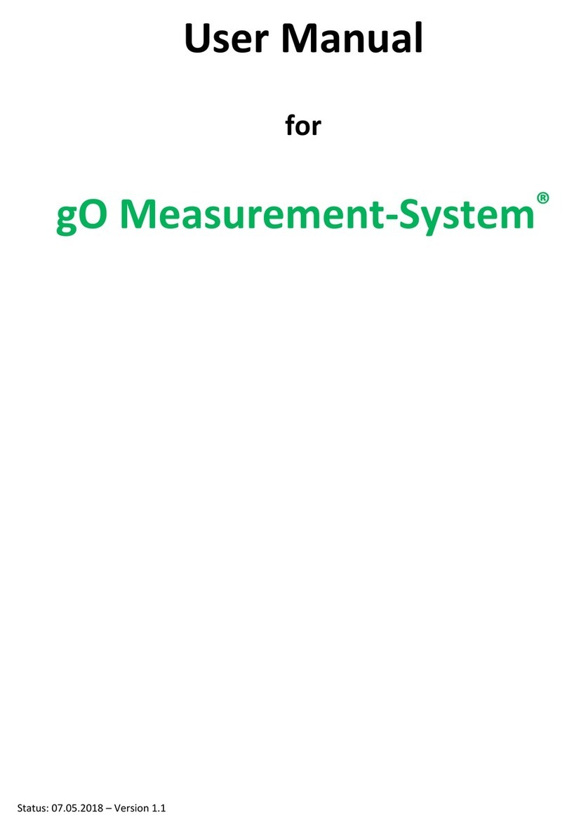 greenTEG gO Measurement-System user manual