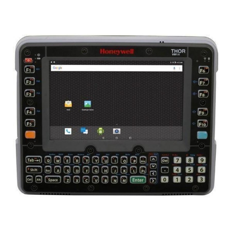 Honeywell Thor VM1A User manual