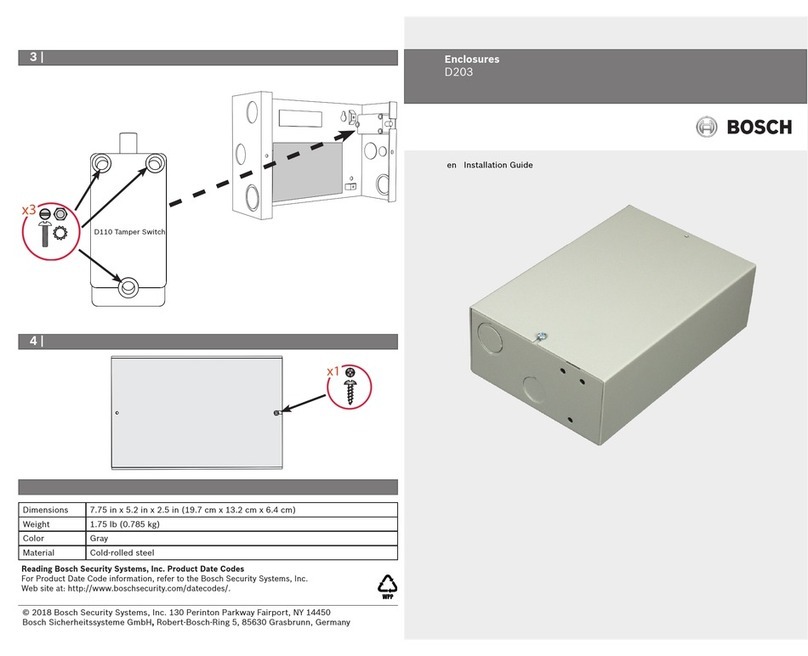 Bosch D203 Operating and maintenance instructions Bosch D203 Operating and maintenance instructions