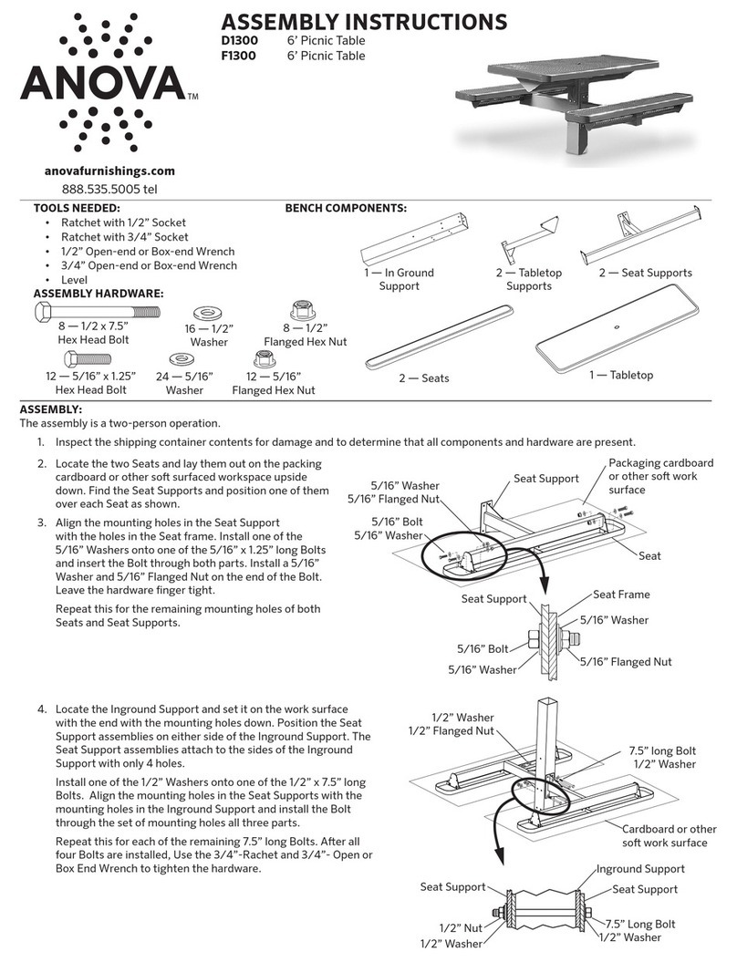 Anova D1300 Installation guide